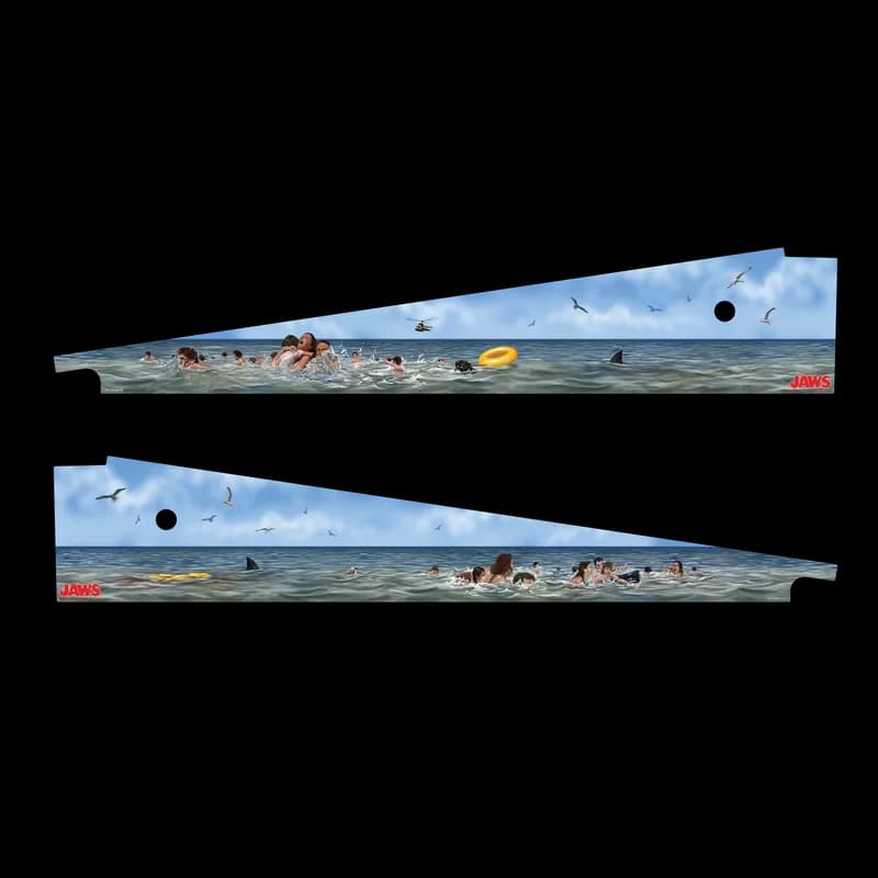 Jaws Pinball Art Blades