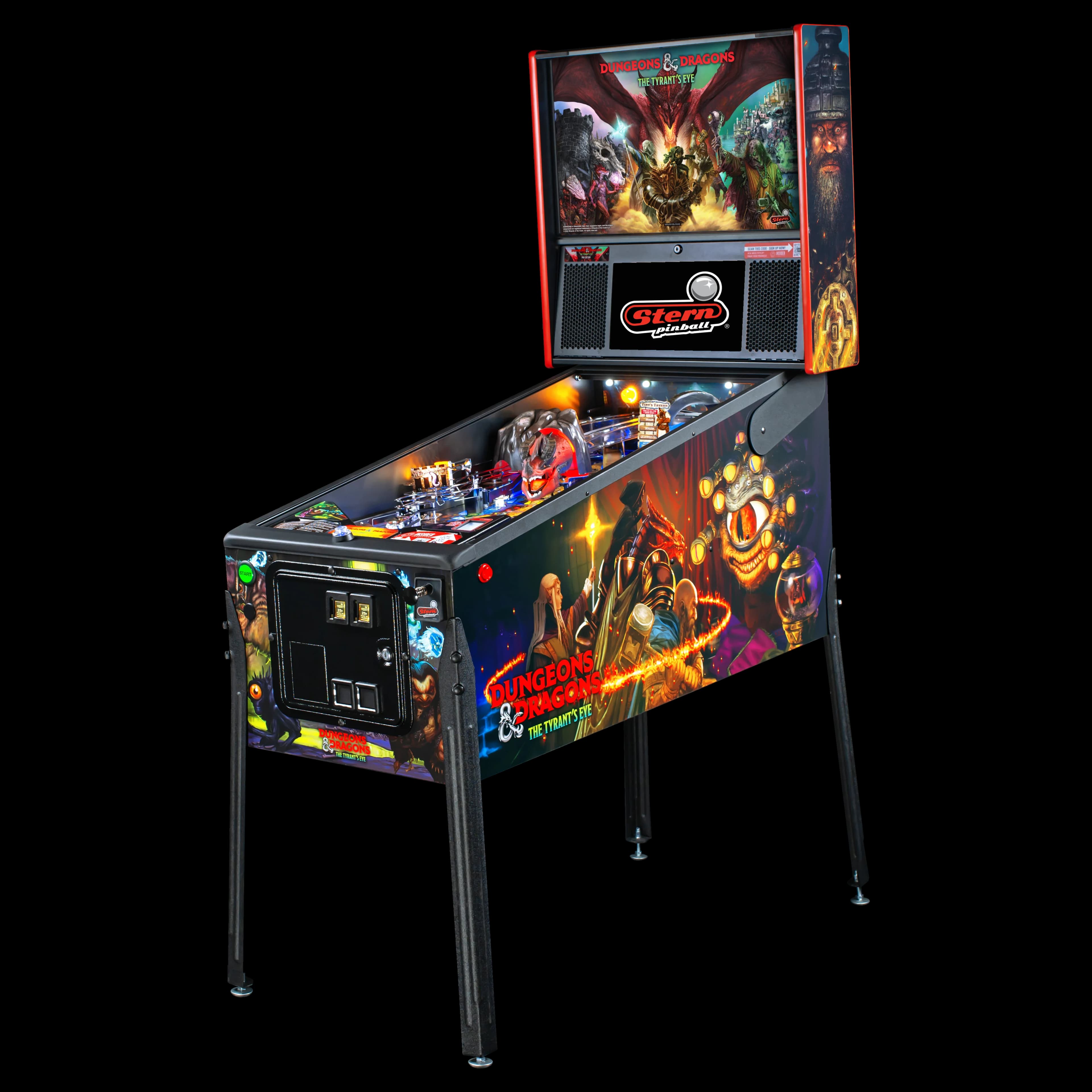 Dungeons & Dragons: The Tyrant's Eye Pro Pinball Machine Review